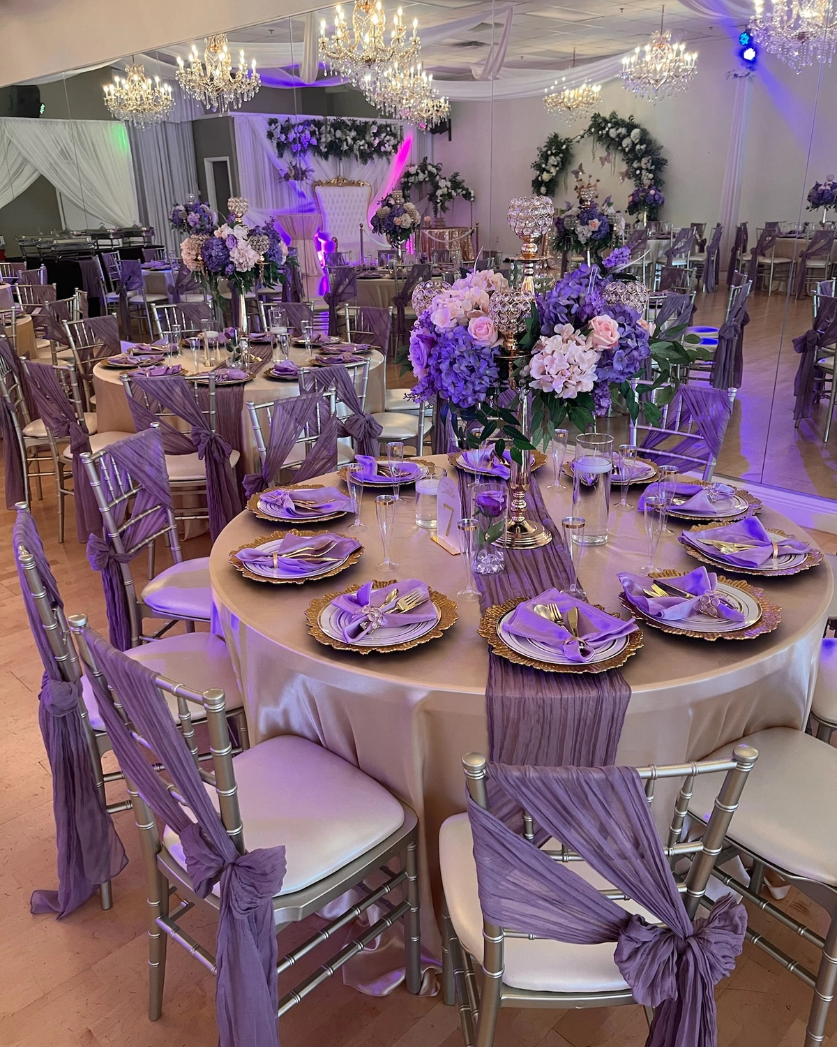 A reception setting ready to bring a team together
